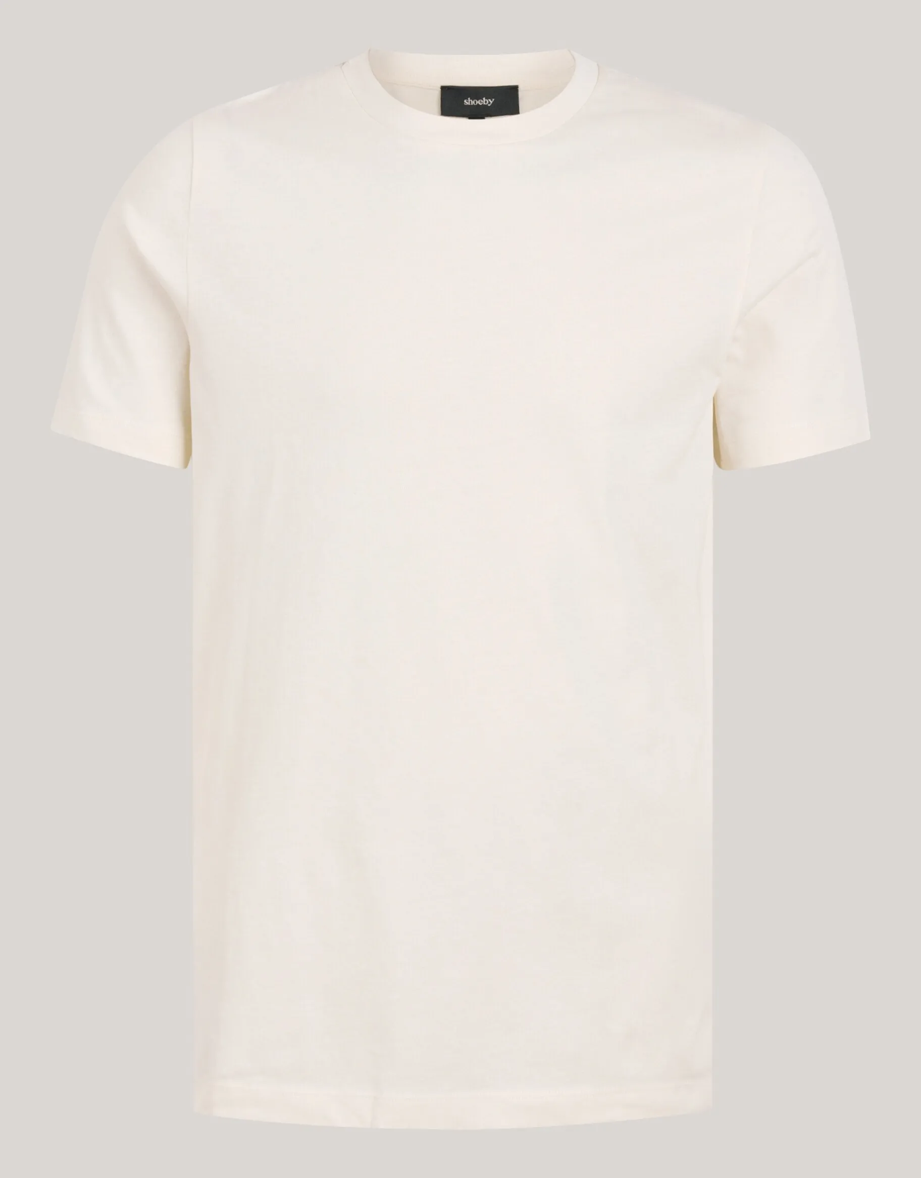 Shoeby Artwork T-shirt Gebroken Wit<Heren T-Shirts En Polo's