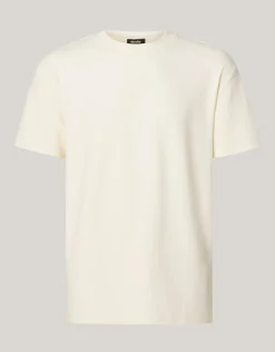 Shoeby Artwork T-shirt Gebroken Wit<Heren T-Shirts En Polo's