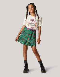 Shoeby Artwork T-shirt Gebroken Wit< T-Shirts