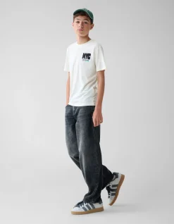Shoeby Artwork T-shirt Gebroken Wit< T-Shirts