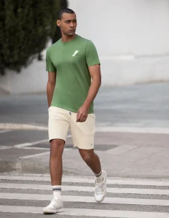 Shoeby Artwork T-shirt Groen<Heren T-Shirts En Polo's