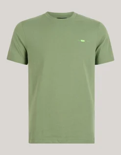 Shoeby Artwork T-shirt Groen<Heren T-Shirts En Polo's