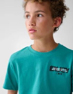 Shoeby Artwork T-shirt Groen< T-Shirts