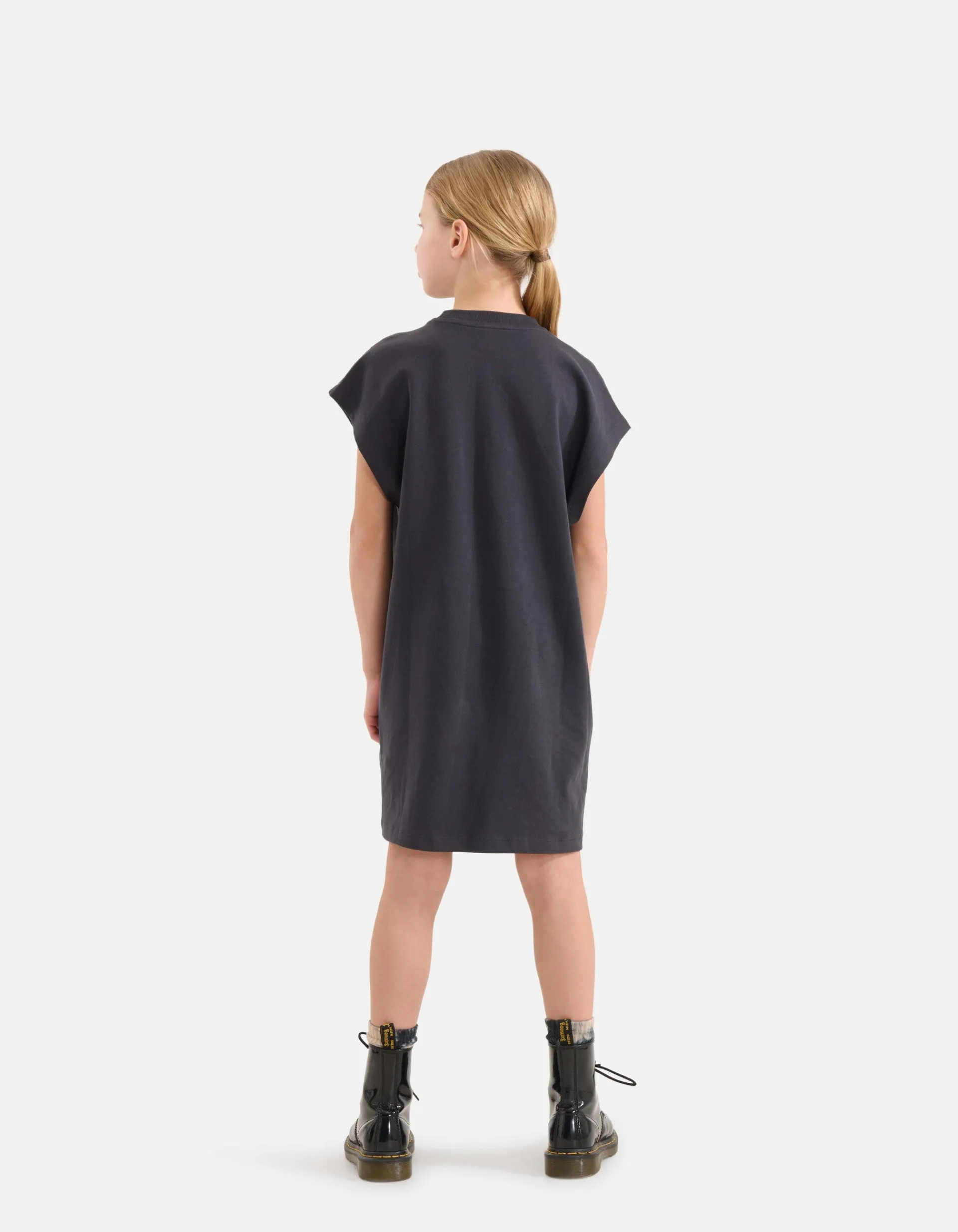 Shoeby Artwork T-shirt Jurk Zwart< Jurken