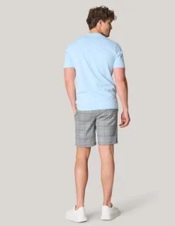 Shoeby Artwork T-shirt Lichtblauw<Heren T-Shirts En Polo's