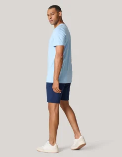 Shoeby Artwork T-shirt Lichtblauw<Heren T-Shirts En Polo's