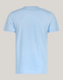Shoeby Artwork T-shirt Lichtblauw<Heren T-Shirts En Polo's