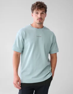 Shoeby Artwork T-shirt Lichtblauw<Heren T-Shirts En Polo's