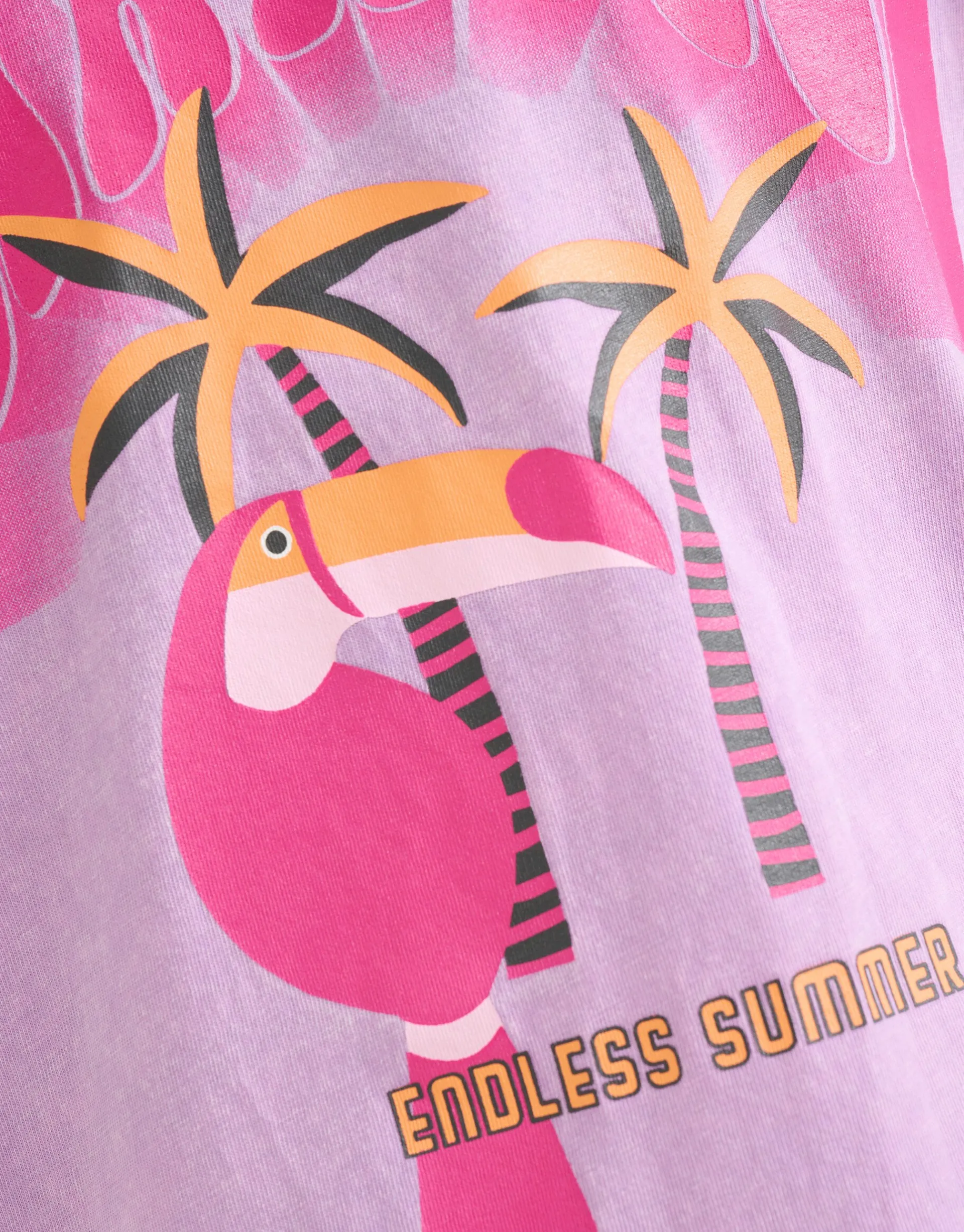 Shoeby Artwork T-shirt Lichtpaars< T-Shirts