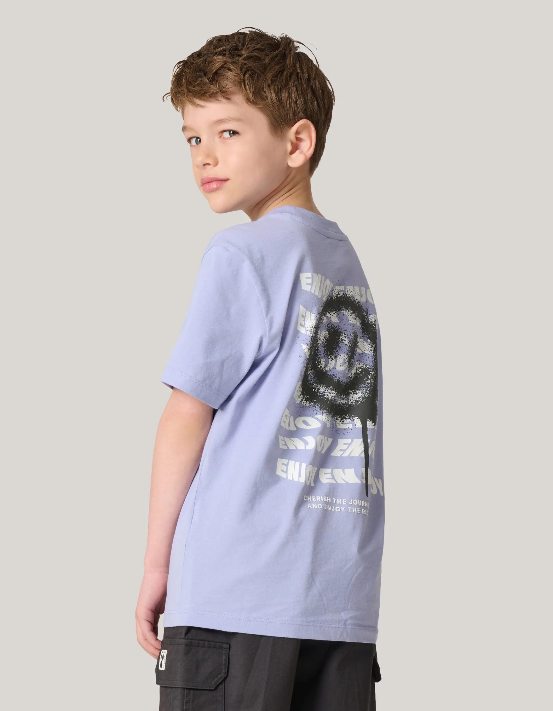 Shoeby Artwork T-shirt Lichtpaars< T-Shirts