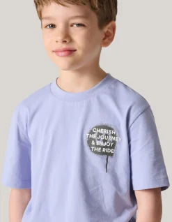 Shoeby Artwork T-shirt Lichtpaars< T-Shirts