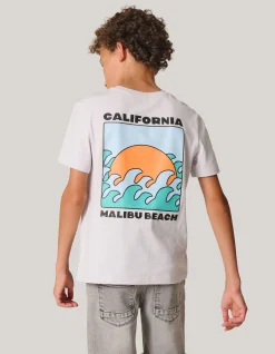 Shoeby Artwork T-shirt Lichtpaars< T-Shirts