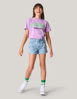 Shoeby Artwork T-shirt Paars< T-Shirts