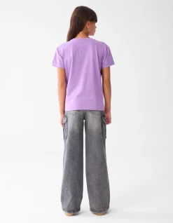 Shoeby Artwork T-shirt Paars< T-Shirts