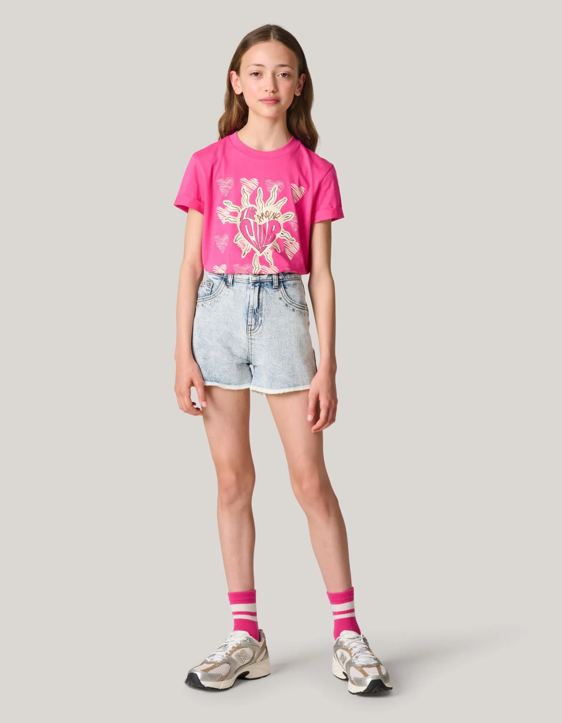 Shoeby Artwork T-shirt Roze< T-Shirts