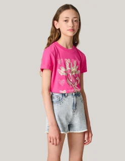 Shoeby Artwork T-shirt Roze< T-Shirts