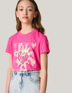 Shoeby Artwork T-shirt Roze< T-Shirts