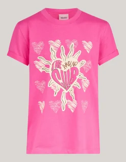 Shoeby Artwork T-shirt Roze< T-Shirts