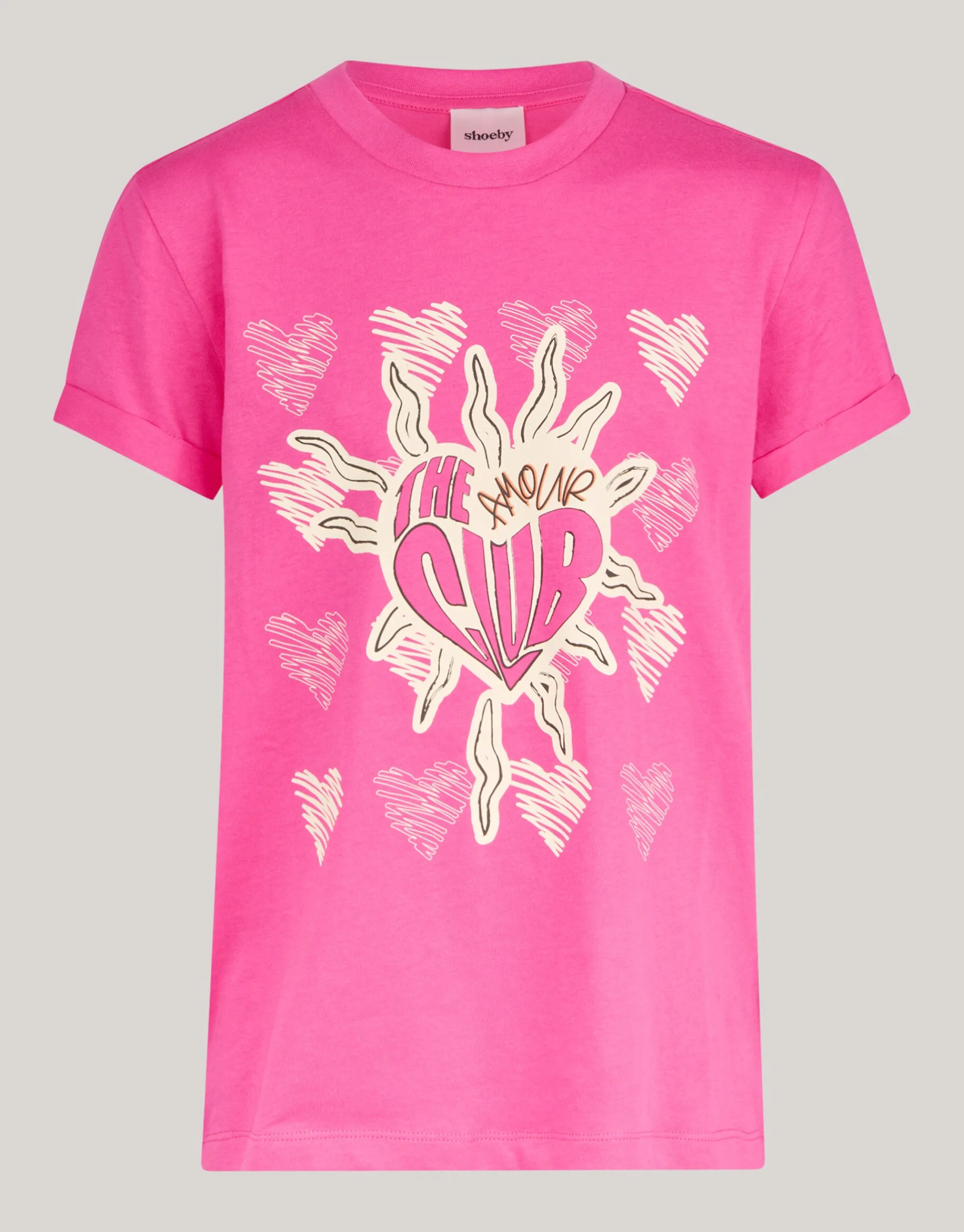 Shoeby Artwork T-shirt Roze< T-Shirts