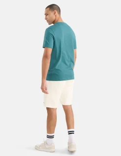 Shoeby Artwork T-shirt Turquoise<Heren T-Shirts En Polo's