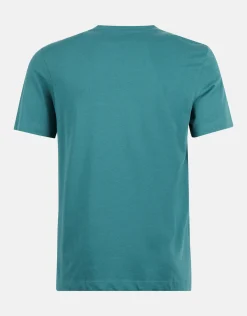 Shoeby Artwork T-shirt Turquoise<Heren T-Shirts En Polo's
