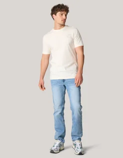 Shoeby Artwork T-shirt Wit<Heren T-Shirts En Polo's
