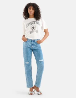 Shoeby Artwork T-shirt Wit<DAMES T-Shirts