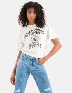 Shoeby Artwork T-shirt Wit<DAMES T-Shirts