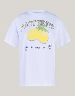 Shoeby Artwork T-shirt Wit<DAMES T-Shirts