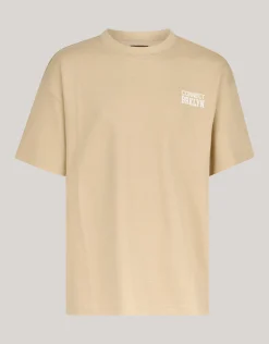 Shoeby Artwork T-shirt Zand< T-Shirts