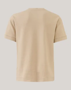 Shoeby Artwork T-shirt Zand<Heren T-Shirts En Polo's