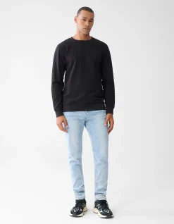 Shoeby Backprint Sweater Zwart<Heren Truien En Sweaters