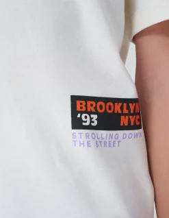 Shoeby Backprint T-shirt Gebroken Wit< T-Shirts