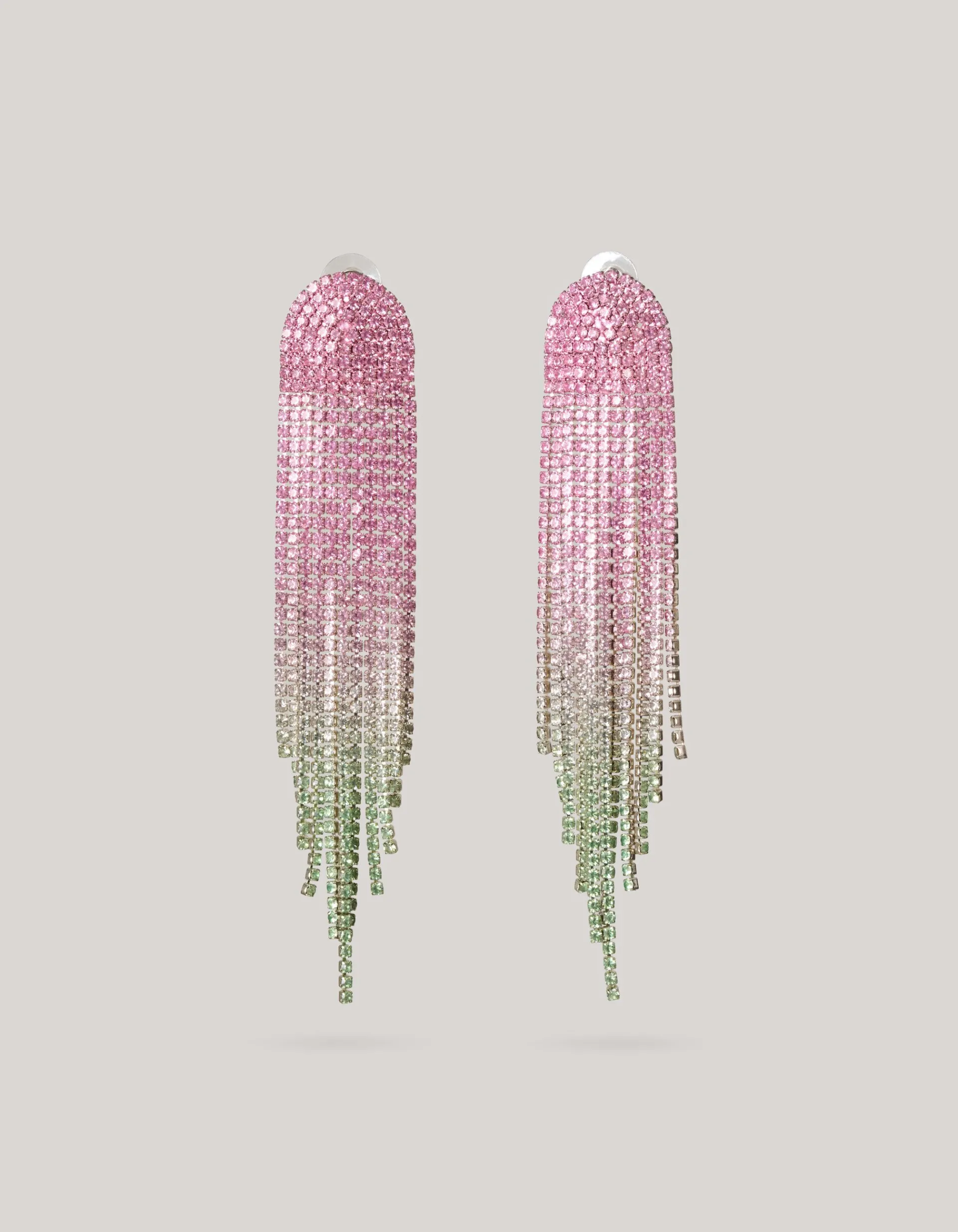 Shoeby Balayage Strass Oorbellen Roze By Fred<DAMES Sieraden
