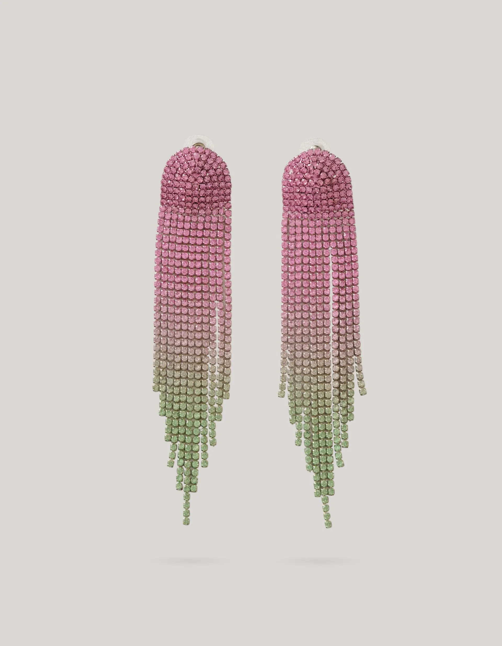 Shoeby Balayage Strass Oorbellen Roze By Fred<DAMES Sieraden