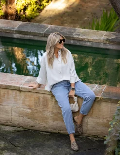 Shoeby Barrel Fit Jeans By Lonneke<DAMES Jeans
