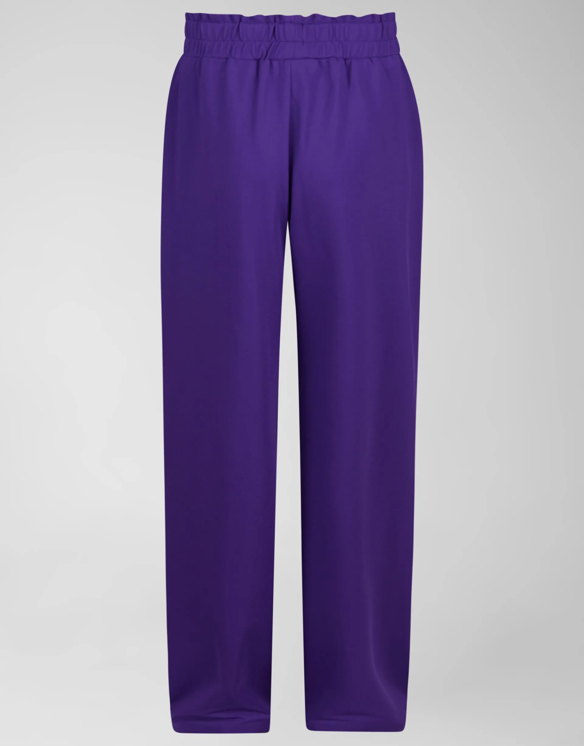 Shoeby Basic Wide Leg Broek Paars< Broeken