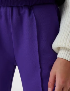 Shoeby Basic Wide Leg Broek Paars< Broeken
