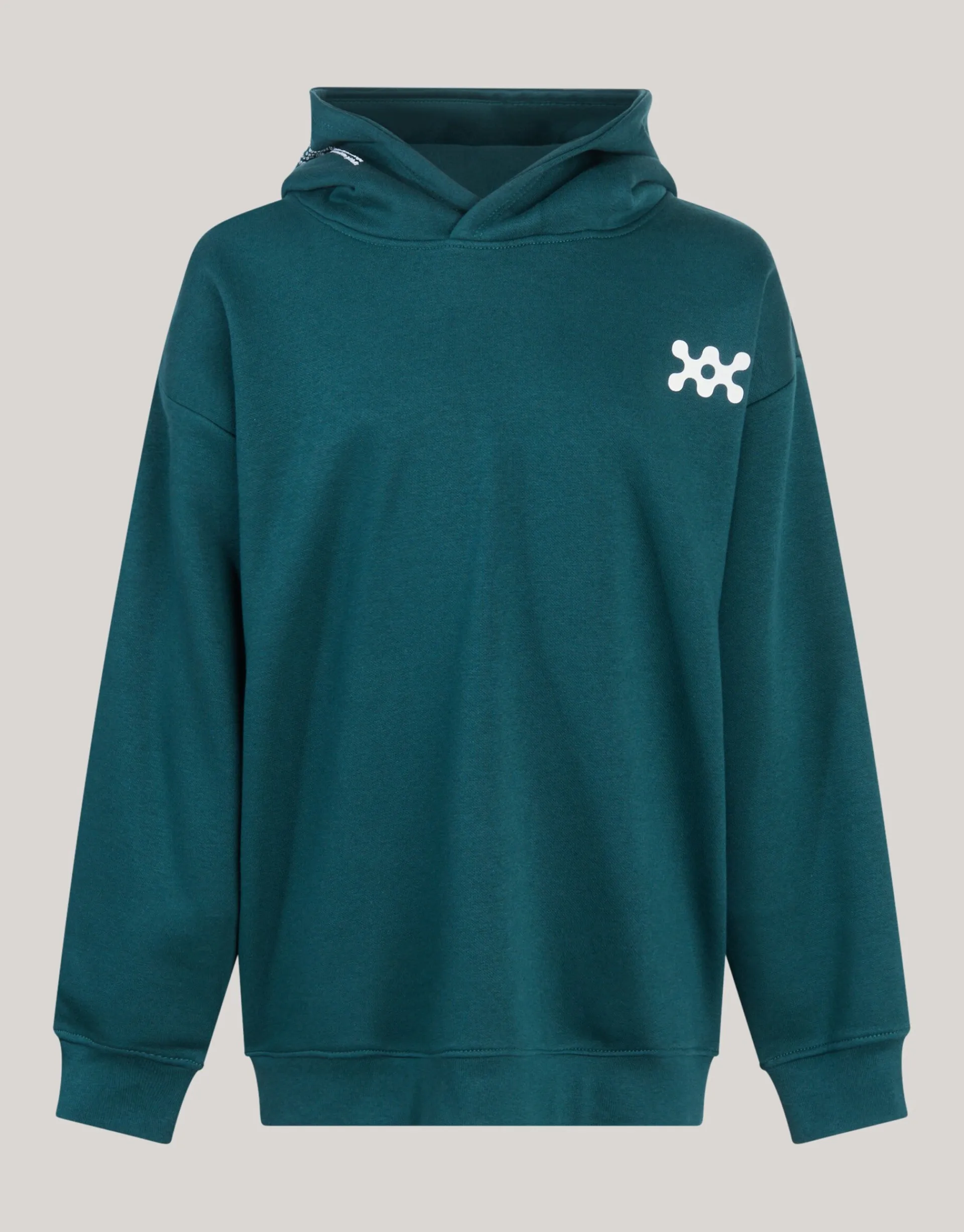 Shoeby Basis Artwork Hoodie Donkergroen< Gebreide Truien|Hoodies