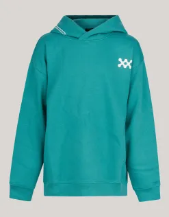 Shoeby Basis Artwork Hoodie Groen< Gebreide Truien|Hoodies