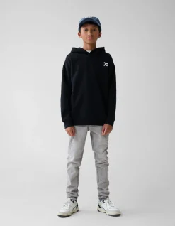Shoeby Basis Artwork Hoodie Zwart< Gebreide Truien|Hoodies