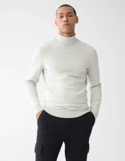 Shoeby Basis Coltrui Lichtgrijs<Heren Truien En Sweaters