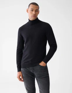 Shoeby Basis Coltrui Zwart<Heren Truien En Sweaters