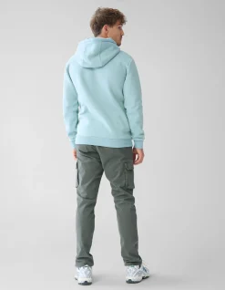 Shoeby Basis Hoodie Lichtgroen<Heren Truien En Sweaters