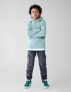 Shoeby Basis Hoodie Lichtgroen< Gebreide Truien|Hoodies