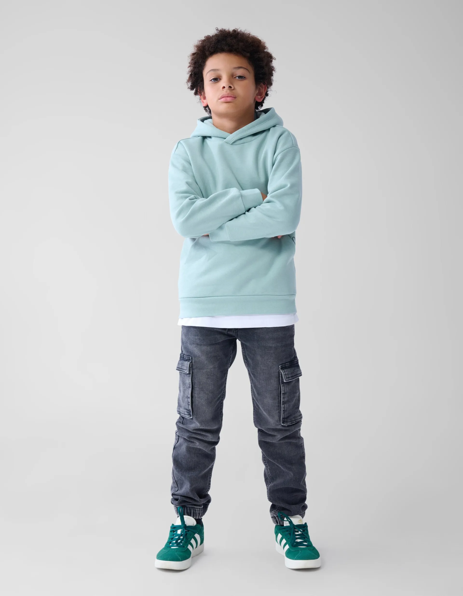 Shoeby Basis Hoodie Lichtgroen< Gebreide Truien|Hoodies