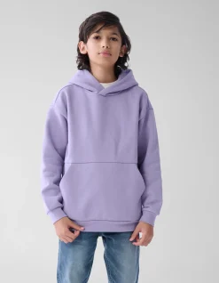Shoeby Basis Hoodie Paars< Gebreide Truien|Hoodies