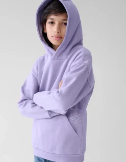Shoeby Basis Hoodie Paars< Gebreide Truien|Hoodies