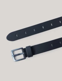 Shoeby Basis Leren Riem Zwart< Riemen