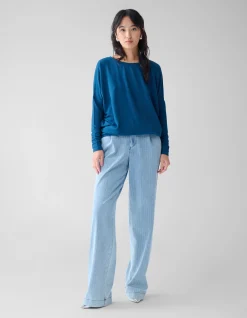 Shoeby Basis Oversized Top Donkerblauw<DAMES Tops